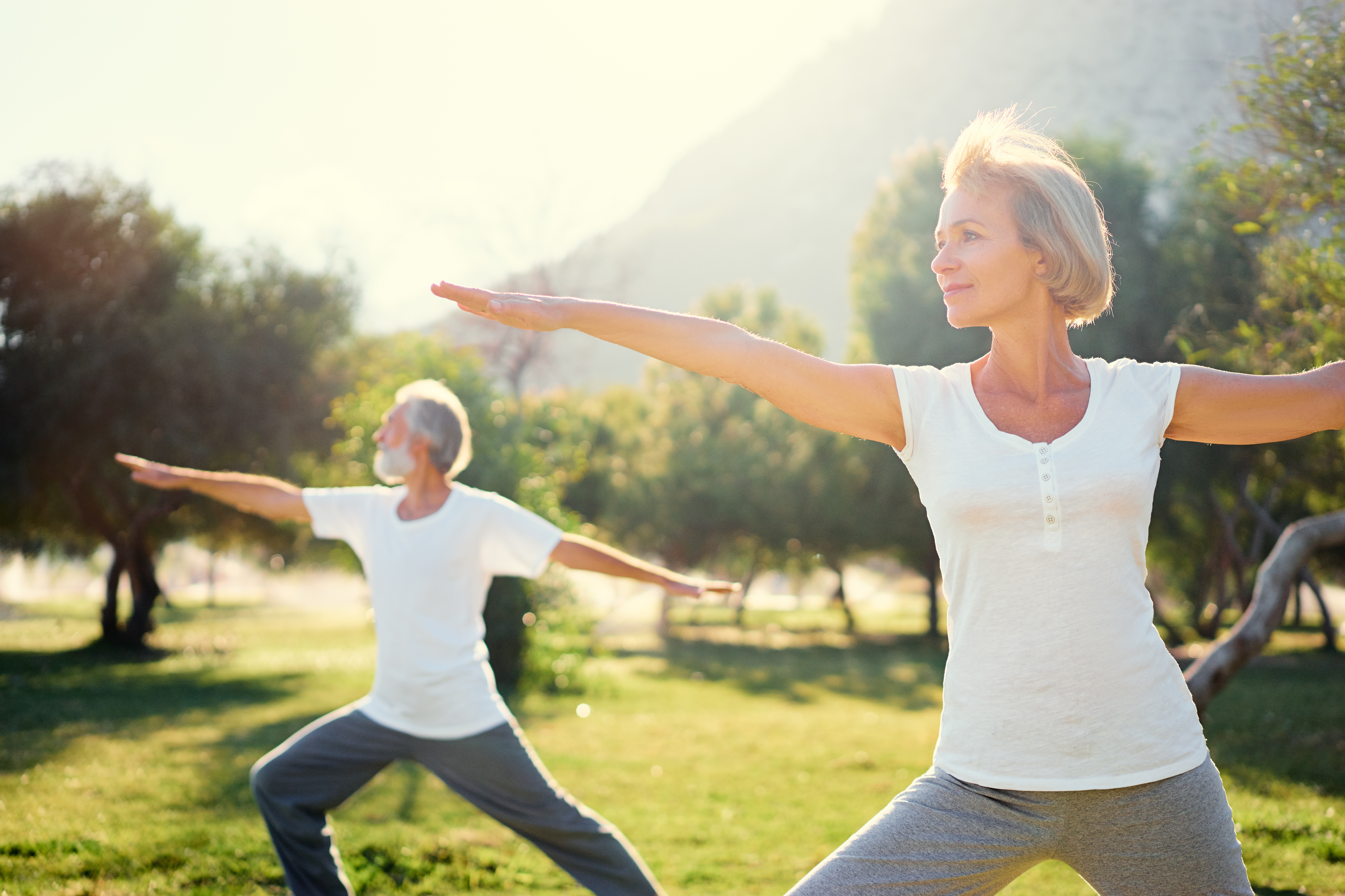 Low impact dance workout for online seniors